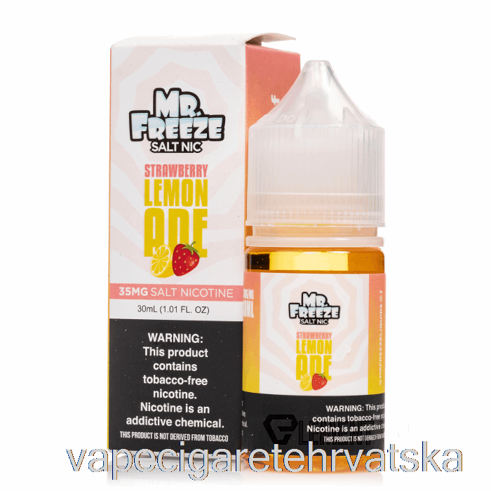 Vape Cigareta Limunada Od Jagoda - Mr Soli Za Zamrzavanje - 30ml 50mg